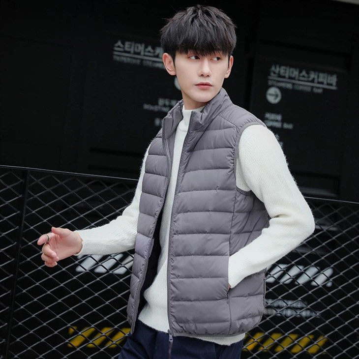 Rompi Puffer Pria yang Dapat Dikemas